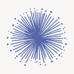 Obraz premium firework illustration vector