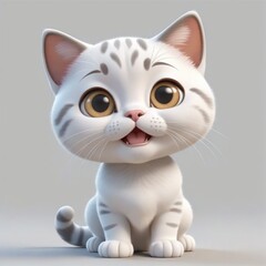 Fototapeta premium Cute kitten