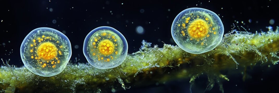 A stunning desmid found in a wetland 400x magnification 3x camera zoom