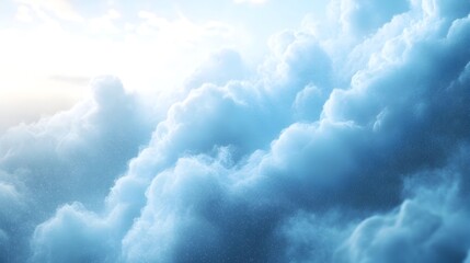 Dramatic Stormy Sky with Ominous Cumulonimbus Clouds at Dusk