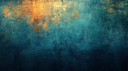 Obraz premium Beautiful grunge background. Panoramic abstract decorative dark background. Wide angle rough stylized mystic texture wallpaper with copy space for design , ai