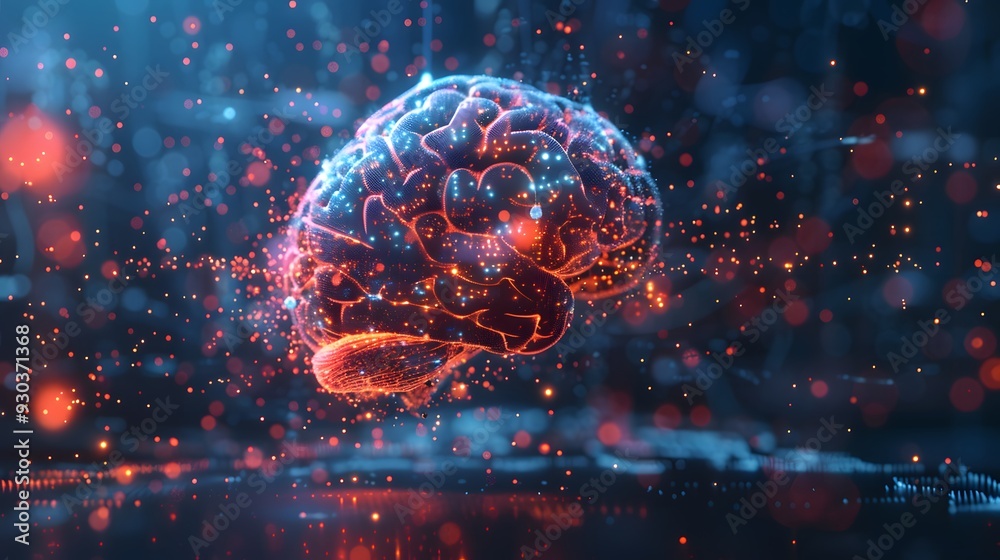 Poster a neuromorphic system where processing is triggered by discrete neural spikes, showing a digital env
