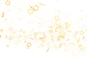 Holiday Stardust Rain: Brilliant 3D Illustration Showcasing Descending Christmas Stars