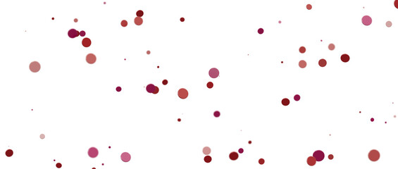 confetti png. red confetti falls from the sky Glittering confetti on a transparent background. Holiday
