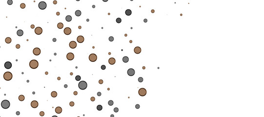 Enchanting Delight: Spectacular 3D Illustration Showcasing Enchanting gold Confetti