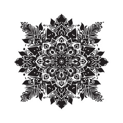Ornamental luxury mandala pattern design