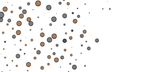 gold  Burst: Astonishing 3D Illustration of Bursting gold Confetti