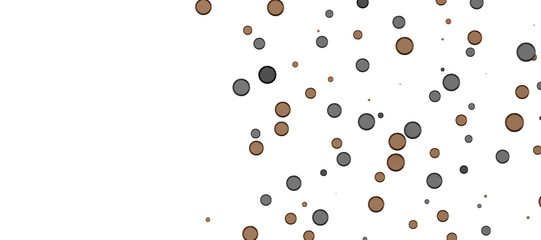 gold  Burst: Astonishing 3D Illustration of Bursting gold Confetti