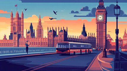 Obraz premium graphic resource for travel and vacation 