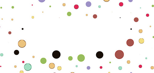 Confetti, paper triangle on the floor, fancy, colorful, celebration party