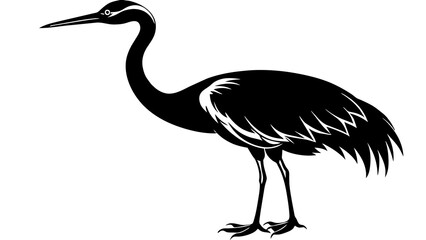 Crane vector art and illustration