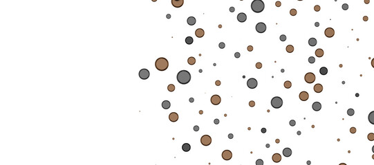 gold  Burst: Astonishing 3D Illustration of Bursting gold Confetti