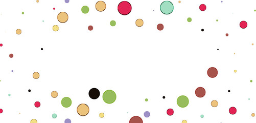 Multicolor confetti abstract background with a lot of falling pieces, isolated on a white background.