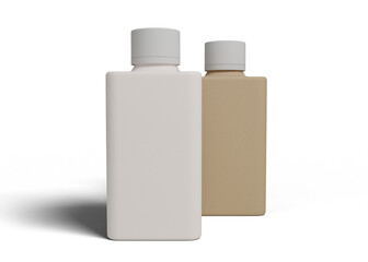 Milk Packaging Bottle Mockup