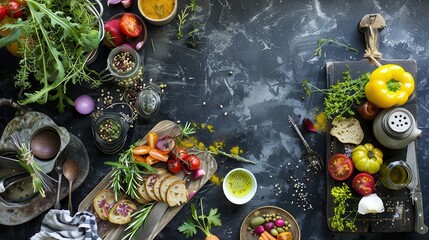 Nourishing Organic Meal: Fresh and Nutritious Dish for Clean Eating Lifestyle