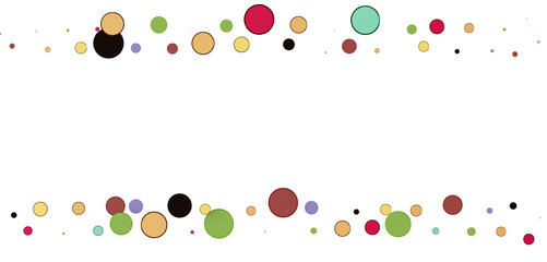 Multicolor confetti abstract background with a lot of falling pieces, isolated on a white background.