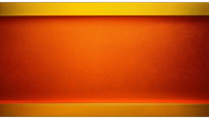 bright orange background yellow border