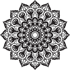 Luxury Mandala Background Design Template
