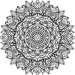 Luxury Mandala Background Design Template
