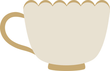 Vintage cup of tea,coffee cup