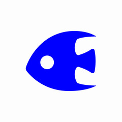 aquarium fish sea icon sign