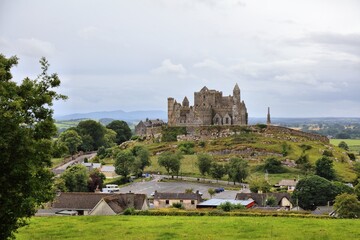 Rock of Cashel castle in Ireland