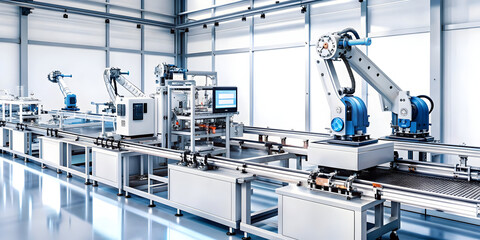 Modern Digital Marketing Agency with AI-Powered Analytics and Interactive Campaign Boards - Innovative, Creative, High-Tech Concept for Digital Marketing Background in Photo Stock