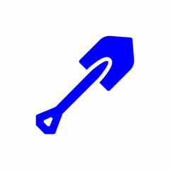 shover dig tool construction icon