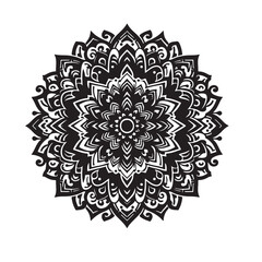 Ornamental luxury mandala pattern design