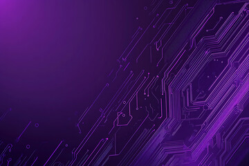 Abstract image of a circuit board with glowing lines and nodes on a pink gradient background. The intricate network of connections creates a modern, tech-inspired visual. Copy space available