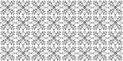 black and white seamless pattern