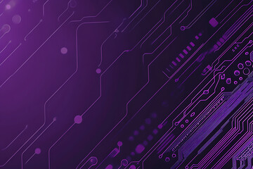 Abstract image of a circuit board with glowing lines and nodes on a pink gradient background. The intricate network of connections creates a modern, tech-inspired visual. Copy space available