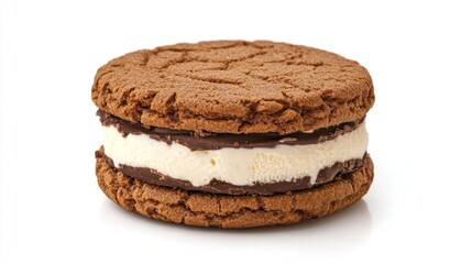 Chocolate Chip Cookie Ice Cream Sandwich