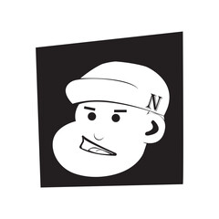 MAN WEARING A HAT