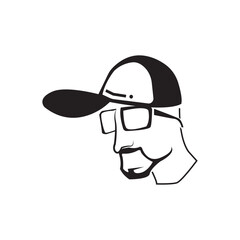 MAN WEARING A HAT