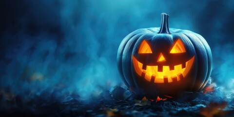 Fototapeta premium Witch in a Spooky Halloween Forest created by ai