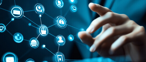 Customer relationship management systems improve client interactions.