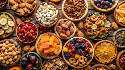 dried fruits and nuts