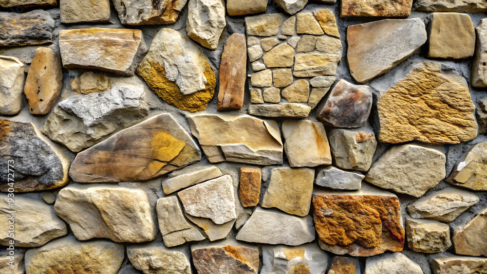 Wall mural stone wall background