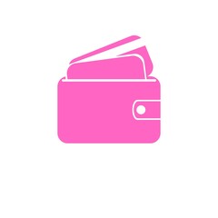 wallet icon vector illustration. wallet icon with white background vector stock illustration