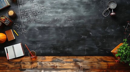 A seamless pattern of algebraic formulas and geometric shapes, drawn with white chalk on a dark chalkboard, arranged in a repeating, symmetrical layout, hd quality, academic and scholarly style.