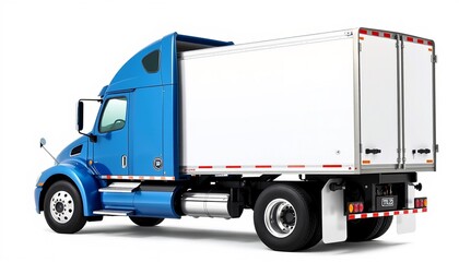 Semi Tractor Trailer - Plain