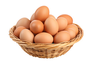 a basket of eggs