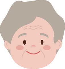 할아버지 얼굴