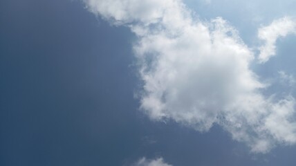 blue sky with clouds