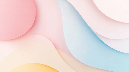 Elegant background with a minimalist design and pastel colors
