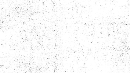 Grunge distressed overlay texture and background. Dark grainy texture on white background. Dust overlay textured. Grain noise particles. Rusted white effect. Grunge design