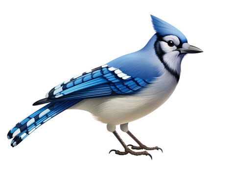 recommend clip art: a blue and white bird