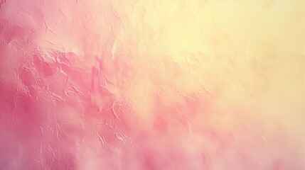 Obraz premium Light carmine pink pale yellow background grainy gradient