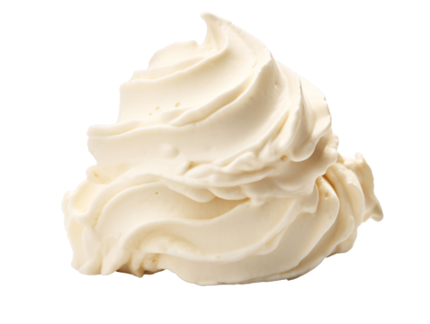 a close up of a white swirly object